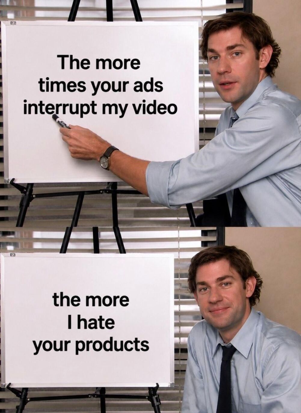 the more times
