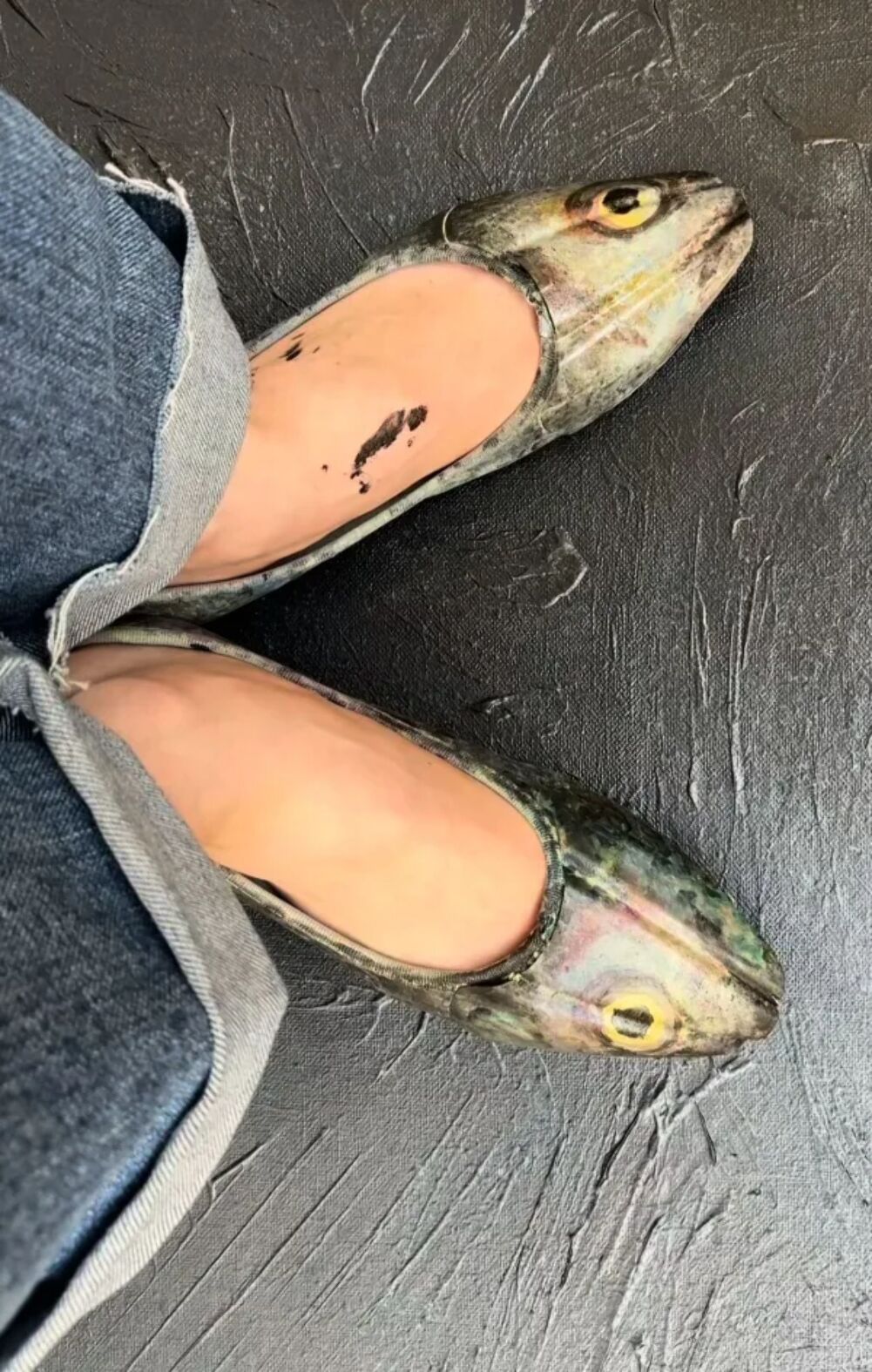the shoes