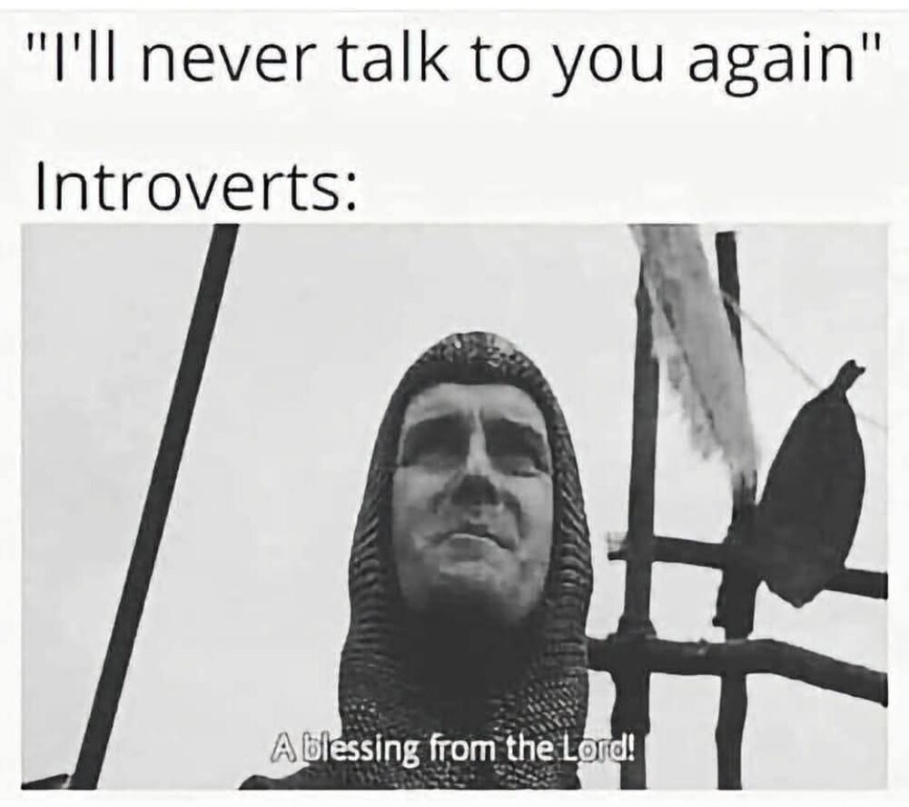 never talk to you