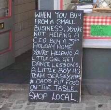 shop local